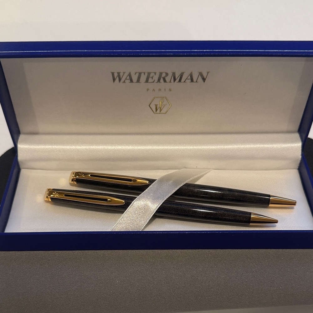 Black and Gold Pen Duo
